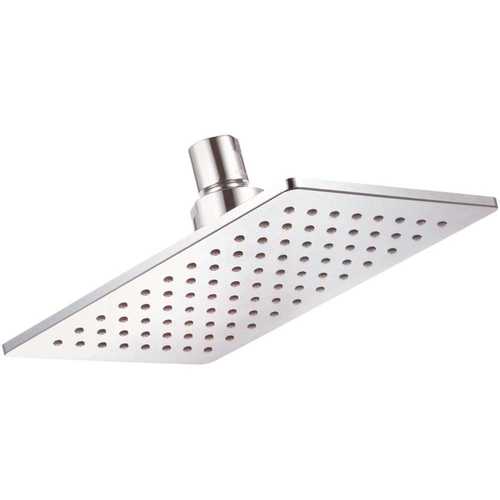 Gerber Plumbing D460066 Mono Chic 1-Spray 9.4 in. Rectangle Fixed Showerhead with 1.75 GPM in Chrome