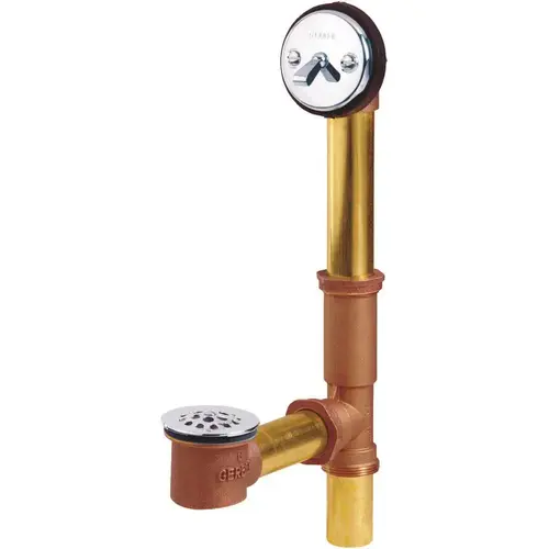 Classics 2-3/4 in. Brass Drain Chrome