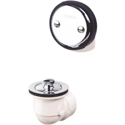 Gerber Plumbing G004155276 Classics 2-1/4 in. Brass Drain Chrome