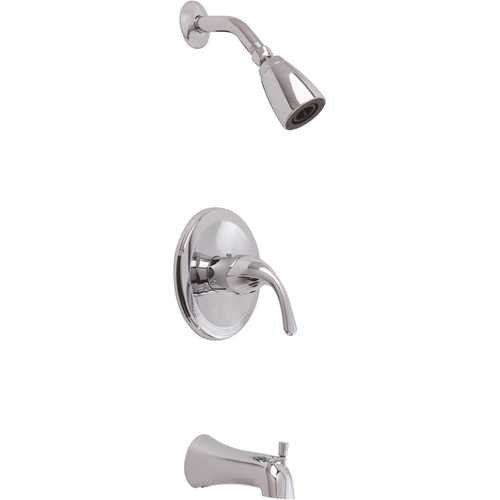 Maxwell 1-Handle Shower Trim Kit in Chrome (Valve not Included)