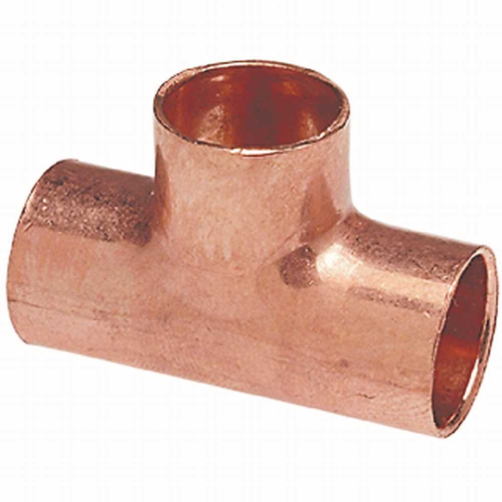 Danco, Inc C611HD114 1-1/4 in. Copper Pressure Cup x Cup x Cup Tee Fitting