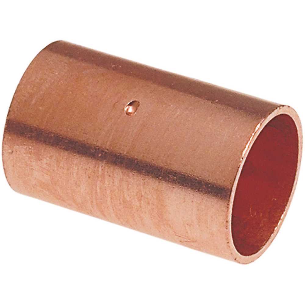 Danco, Inc C600HD114 1-1/4 in. Copper Pressure Cup x Cup Coupling Fitting with Stop