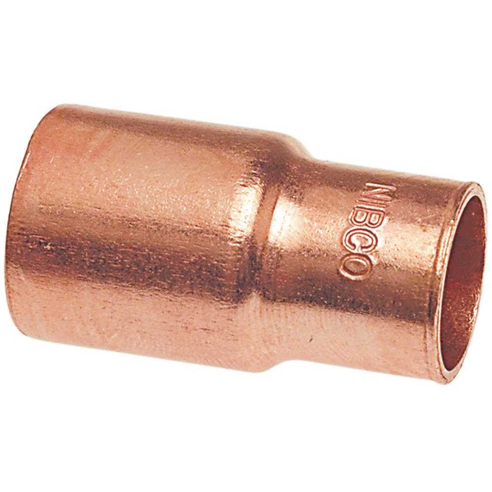 NIBCO CP6002112114 1-1/2 in. x 1-1/4 in. Wrot Copper Ftg x C Reducing Coupling