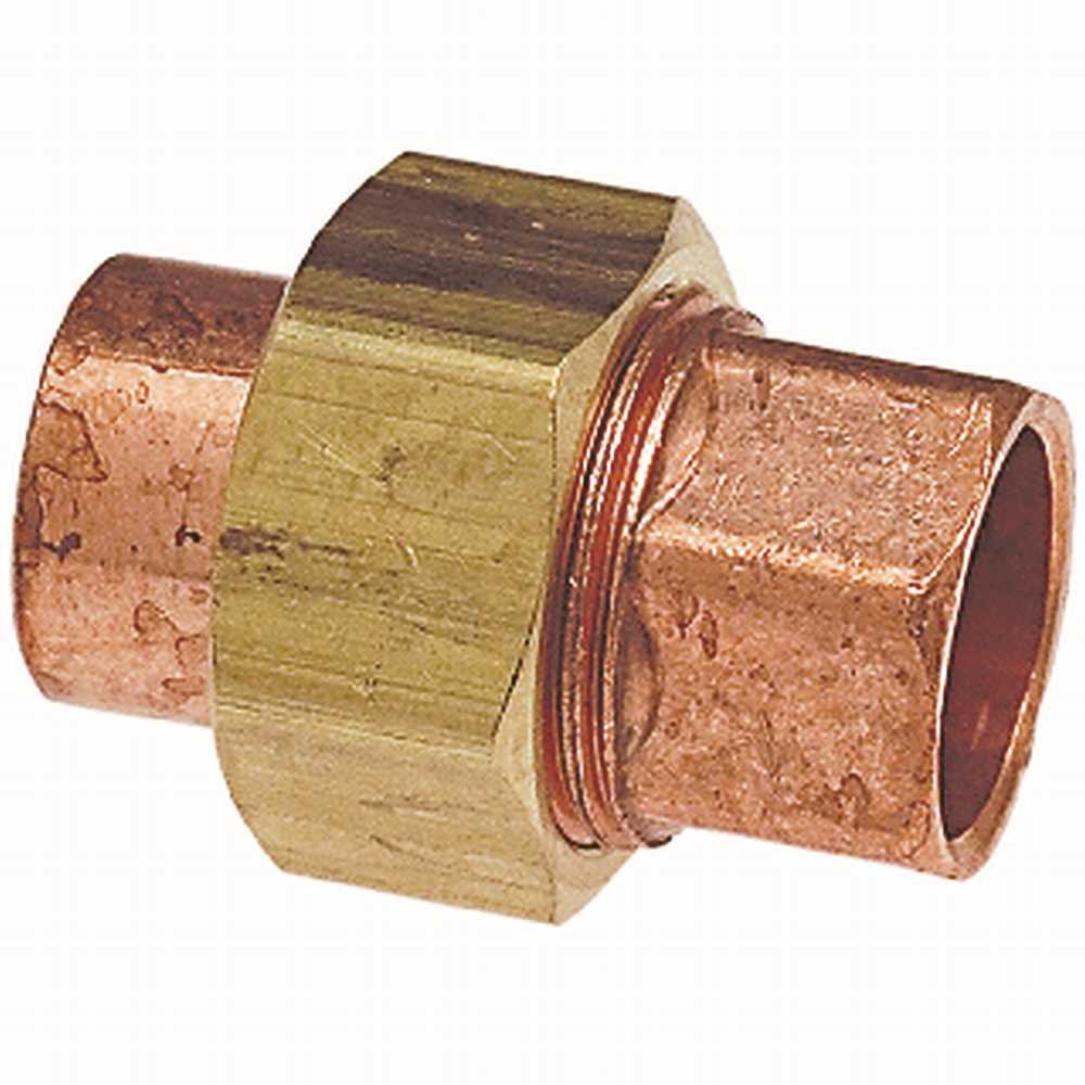 NIBCO I633W1 1 in. Copper Pressure C x C Union Fitting