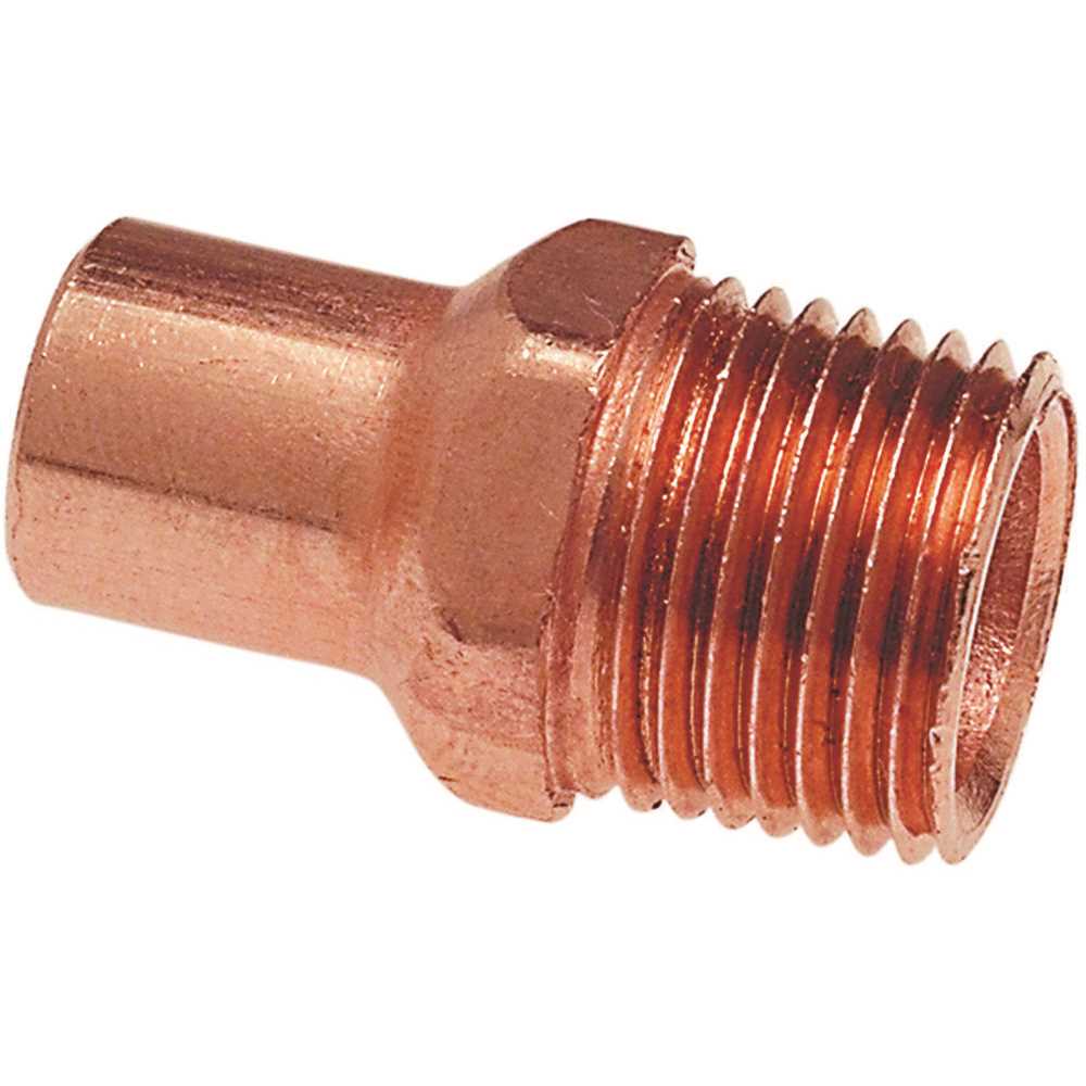 NIBCO U604234 3/4 in. Copper Pressure FTG X MIP Adapter