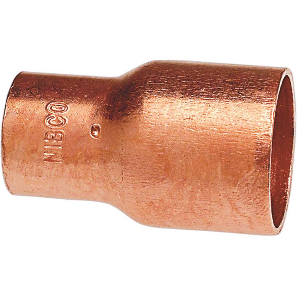 NIBCO CP60014 1/4 in. Wrot Copper C x C Dimple Stop Coupling