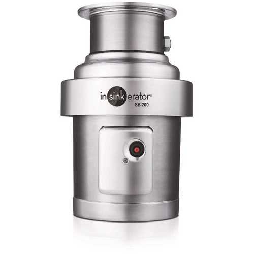 InSinkErator SS200-27 2 Hp Commercial Garbage Disposal Single phase