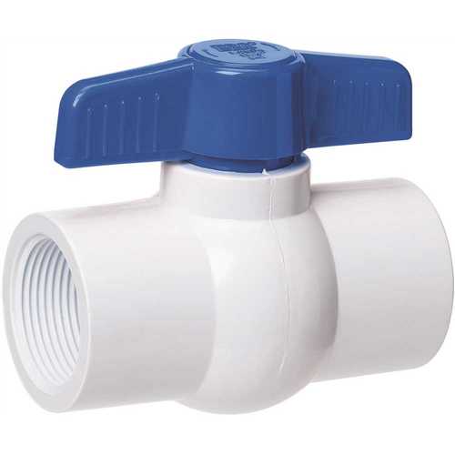 Homewerks Worldwide VBVP40B4B 3/4 in. PVC Sch. 40 FIP x FIP Ball Valve