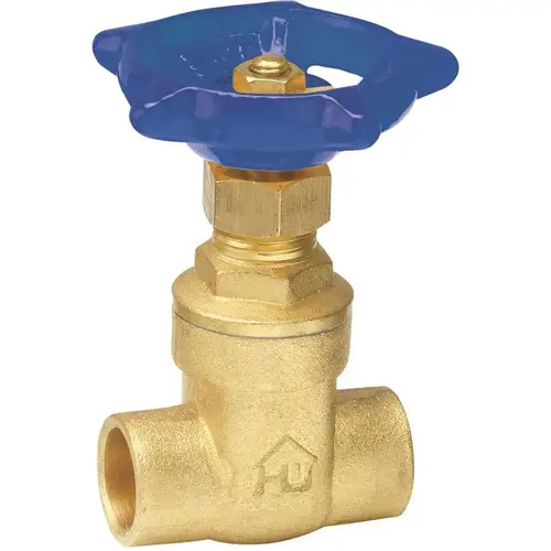 Everbilt 170-4-12-EB 1/2 in. Brass Sweat x Sweat Gate Valve