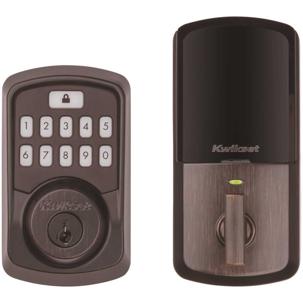 Kwikset 99420-002 942 BLE DB 11P SMT TPR RCALFD Aura Deadbolt