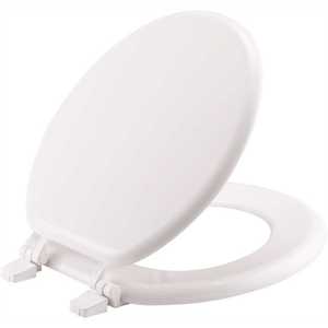 Generic Unbranded 202034 000 Round Closed Front Toilet Seat in White