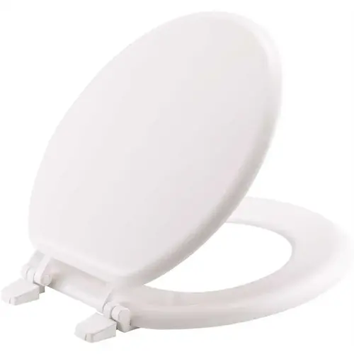 Generic Unbranded 202034 000 Round Closed Front Toilet Seat in White