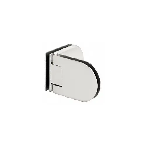 Satin Chrome Berlin 090 Series 90 degree Glass-to-Glass Hinge