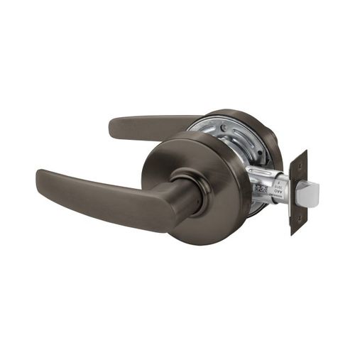 7 Line U15 Passage Lever Lockset, Oil Rubbed Dark Bronze