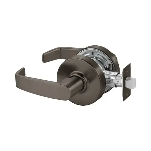 7 Line U15 Passage Lever Lockset, Oil Rubbed Dark Bronze