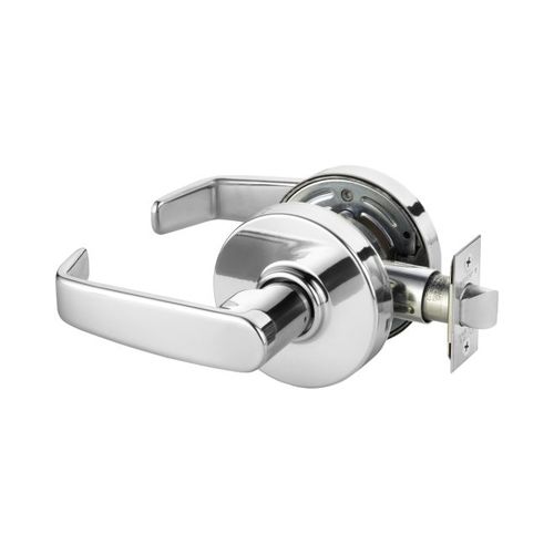 7 Line U15 Passage Lever Lockset, Bright Polished Chrome