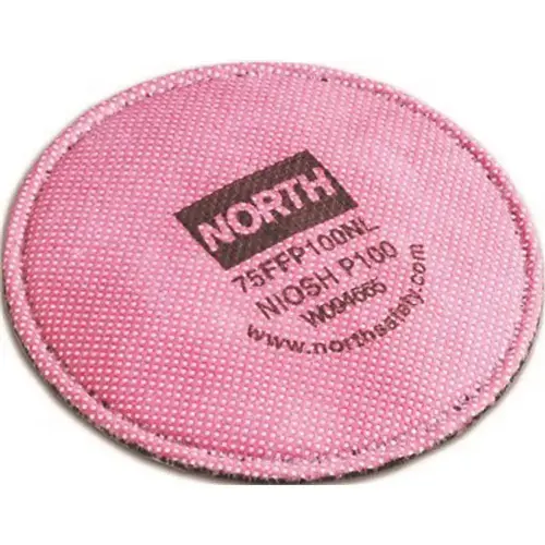 North Low Profile Replacement Respirator Filter Pair Magenta