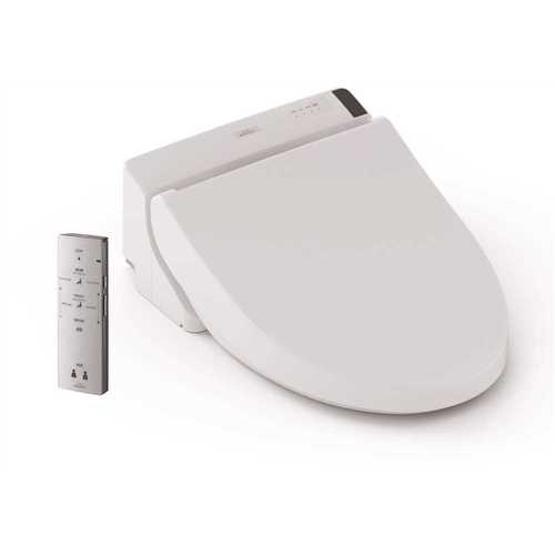 C200 WASHLET Electric Bidet Seat for Elongated Toilet in Cotton White
