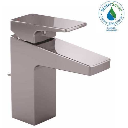 Oberon-F Single Hole Single-Handle Bathroom Faucet in Polished Chrome