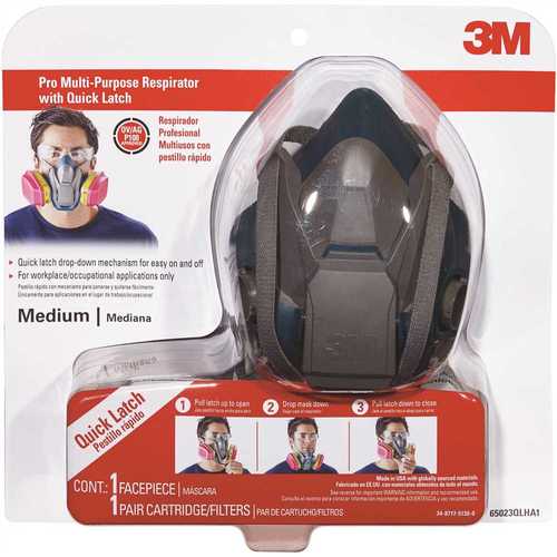 Pro Medium Multi-Purpose Respirator with Quick Latch