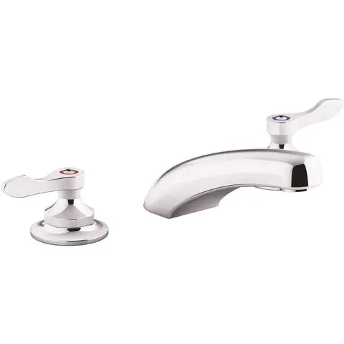 Triton Bowe 0.5 GPM 8 in. Widespread 2-Handle Bathroom Faucet with Laminar Flow in Polished Chrome