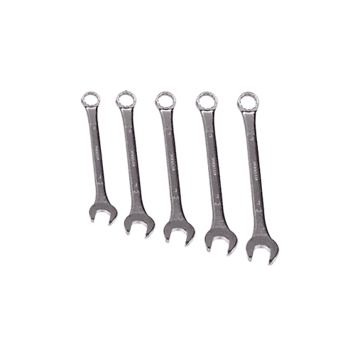 5 Piece Metric Combination Wrench Set