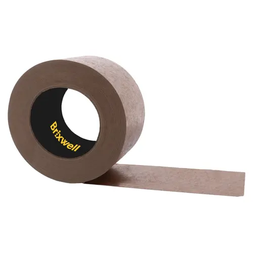 Flatback Brown Paper Packing Tape 3 Inch x 60 Yard Made in the USA - pack of 48