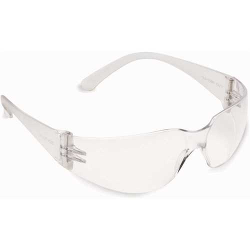 Cordova Consumer Products EHF10S Bulldog Safety Glasses Single Wrap Around Clear Anit Fog Lens