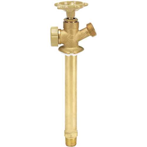 Everbilt 3/4 in. x 8 in. Brass MPT x MHT Anti-Siphon Sillcock