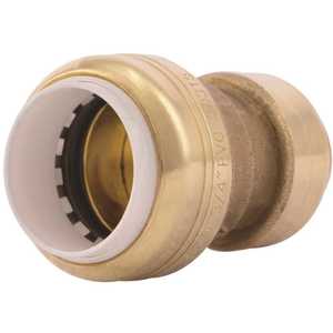 Cash Acme UIP4016A SharkBite 3/4 in. Push-to-Connect PVC IPS x CTS Brass Conversion Coupling Fitting