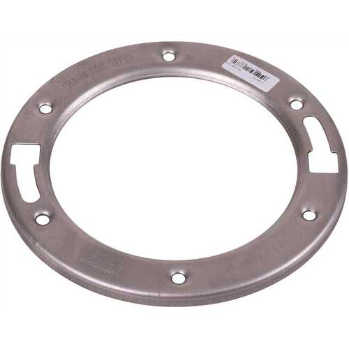 Closet Flange Replacement Ring, 3, 4 in Connection, Stainless Steel, For: 3 in, 4 in Closet Flanges