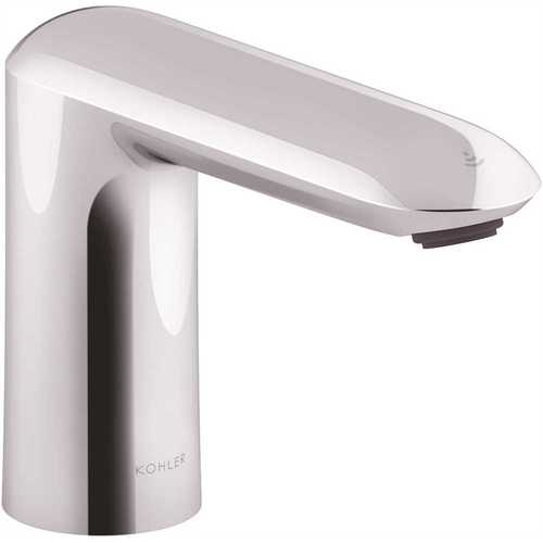 Kohler K-104K36-SANA-CP Kumin DC Powered Single Hole Touchless Bathroom Faucet with Kinesis Sensor Technology in Polished Chrome