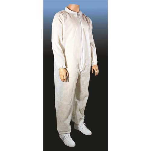 Disposable Spunbond Polypropylene Coverall - pack of 25