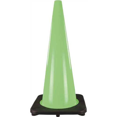 SAS Safety 7400-28B 28 in. Green PVC Cone