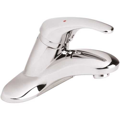 Symmetrix 4 in. Centerset Single-Handle Bathroom Faucet in Chrome