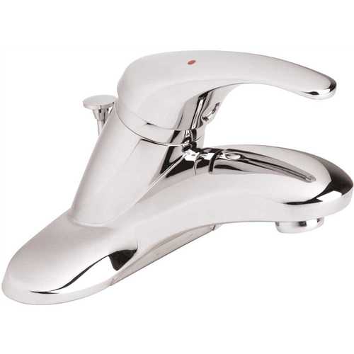 Symmetrix 4 in. Centerset 1-Handle Bathroom Faucet in Chrome