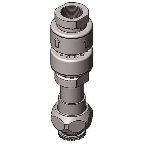 T & S BRASS & BRONZE WORKS B-0970-FEZ T&S BRASS Easy-Install Vacuum Breaker with Intermediate Vent Kit Dual Check Valve