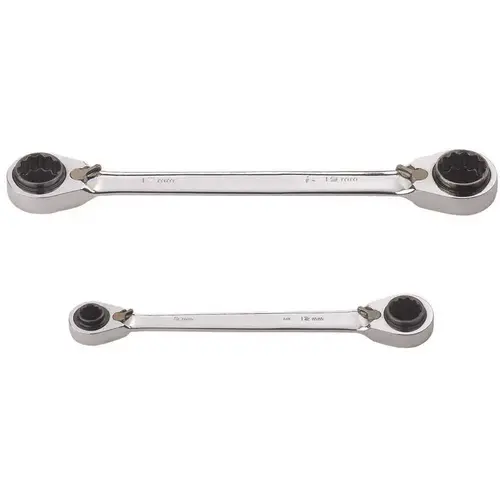 Husky Metric Quad Drive Ratcheting Wrench Set