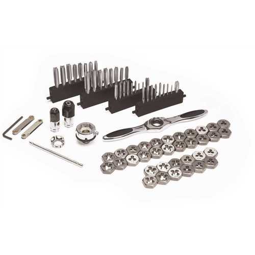 Husky SAE/Metric Ratcheting Tap and Die Set