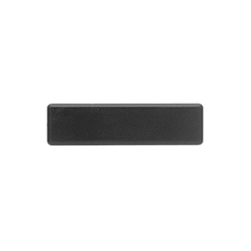 Black European Style Glass Door Hinge Arm Cover Plate