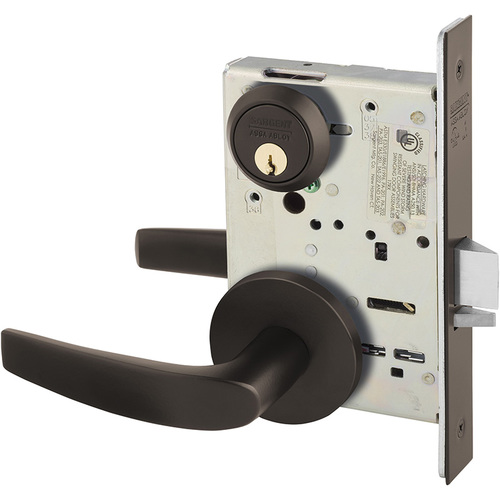 Manufacturing Mortise Lock Dark Oxidized Bronze