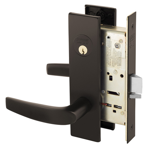 Manufacturing Mortise Lock Dark Oxidized Bronze