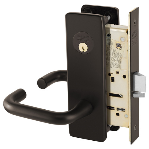 Manufacturing Mortise Lock Dark Oxidized Bronze