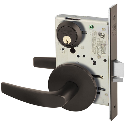 Manufacturing Mortise Lock Dark Oxidized Bronze