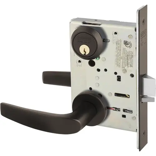 Manufacturing Mortise Lock Dark Oxidized Bronze