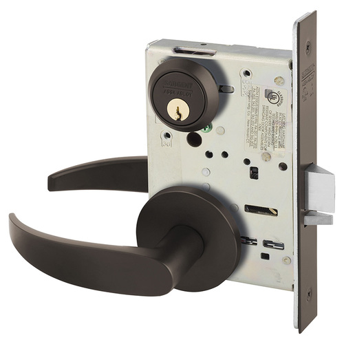 Manufacturing Mortise Lock Dark Oxidized Bronze