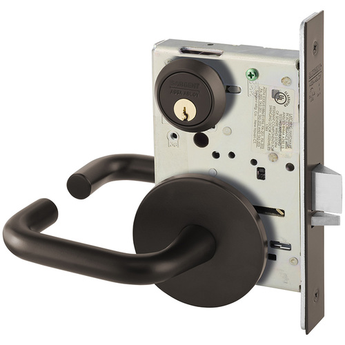 Manufacturing Mortise Lock Dark Oxidized Bronze