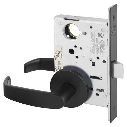 Manufacturing Mortise Lock Black Suede Powder Coat