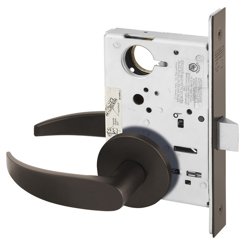 Manufacturing Mortise Lock Dark Oxidized Bronze