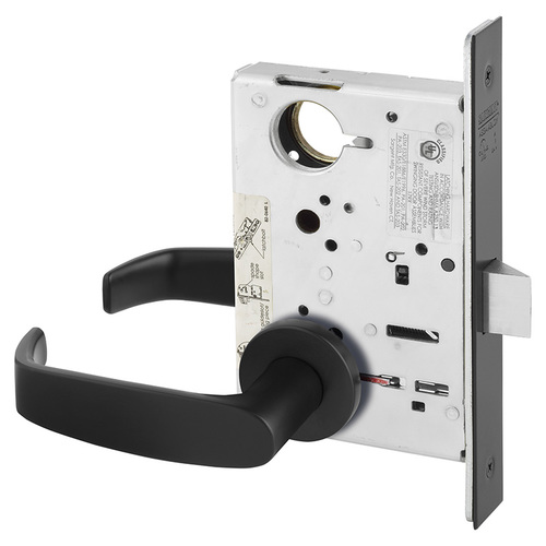 Sargent 8215 LNL BSP Passage Mortise Lock with L Lever and LN Rose